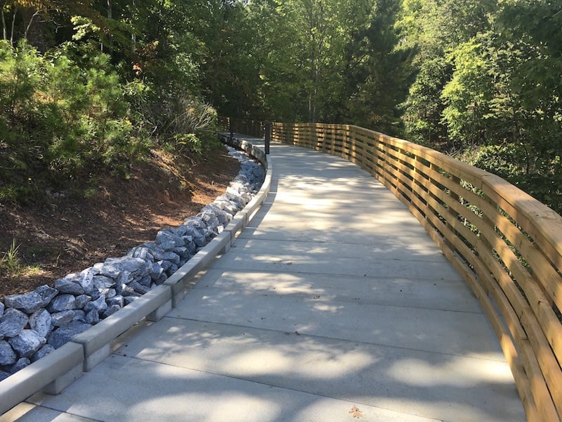 Aging Timber Boardwalk Replaced at Keowee Key South Carolina